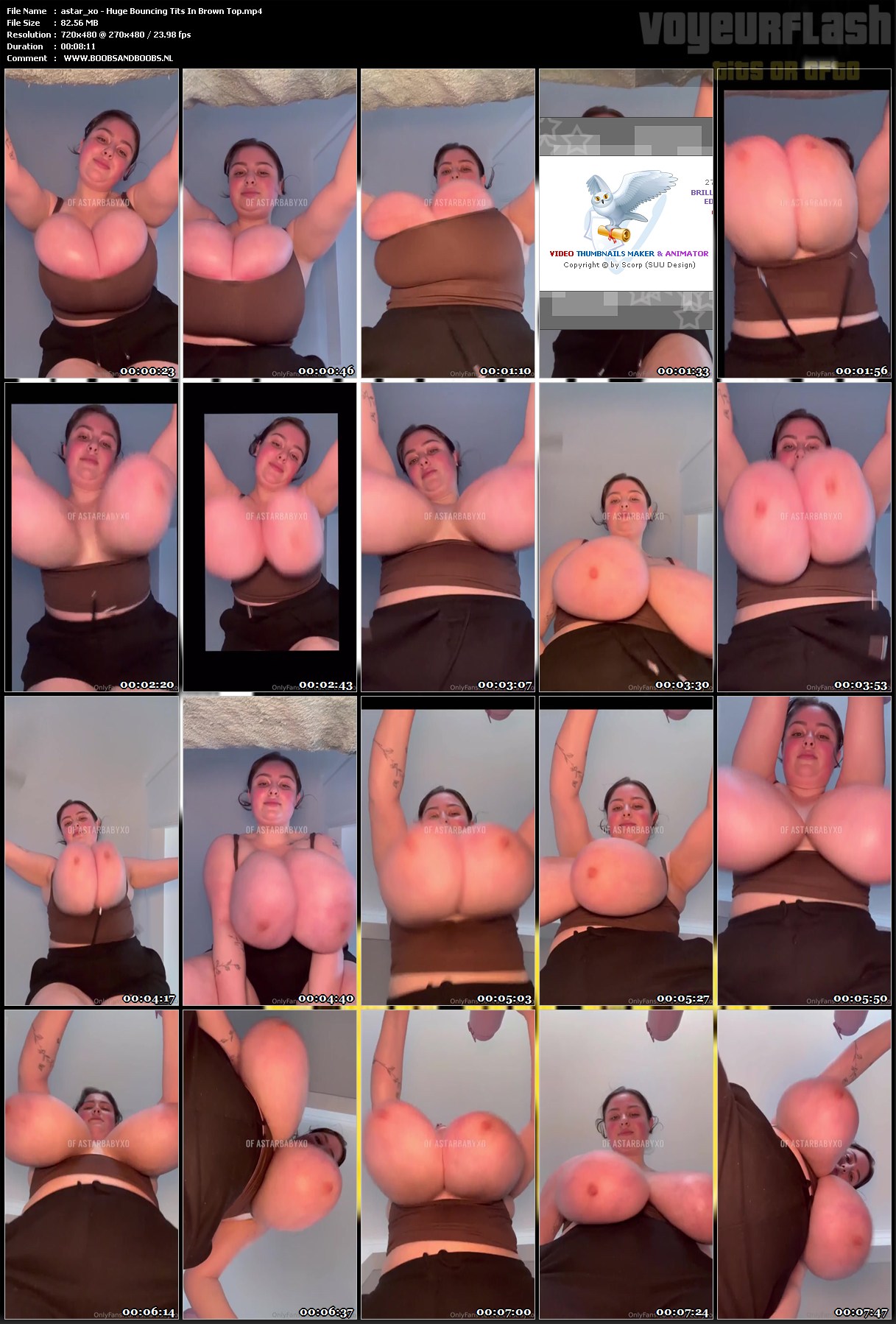 astar_xo - Huge Bouncing Tits In Brown Top.mp4.jpg