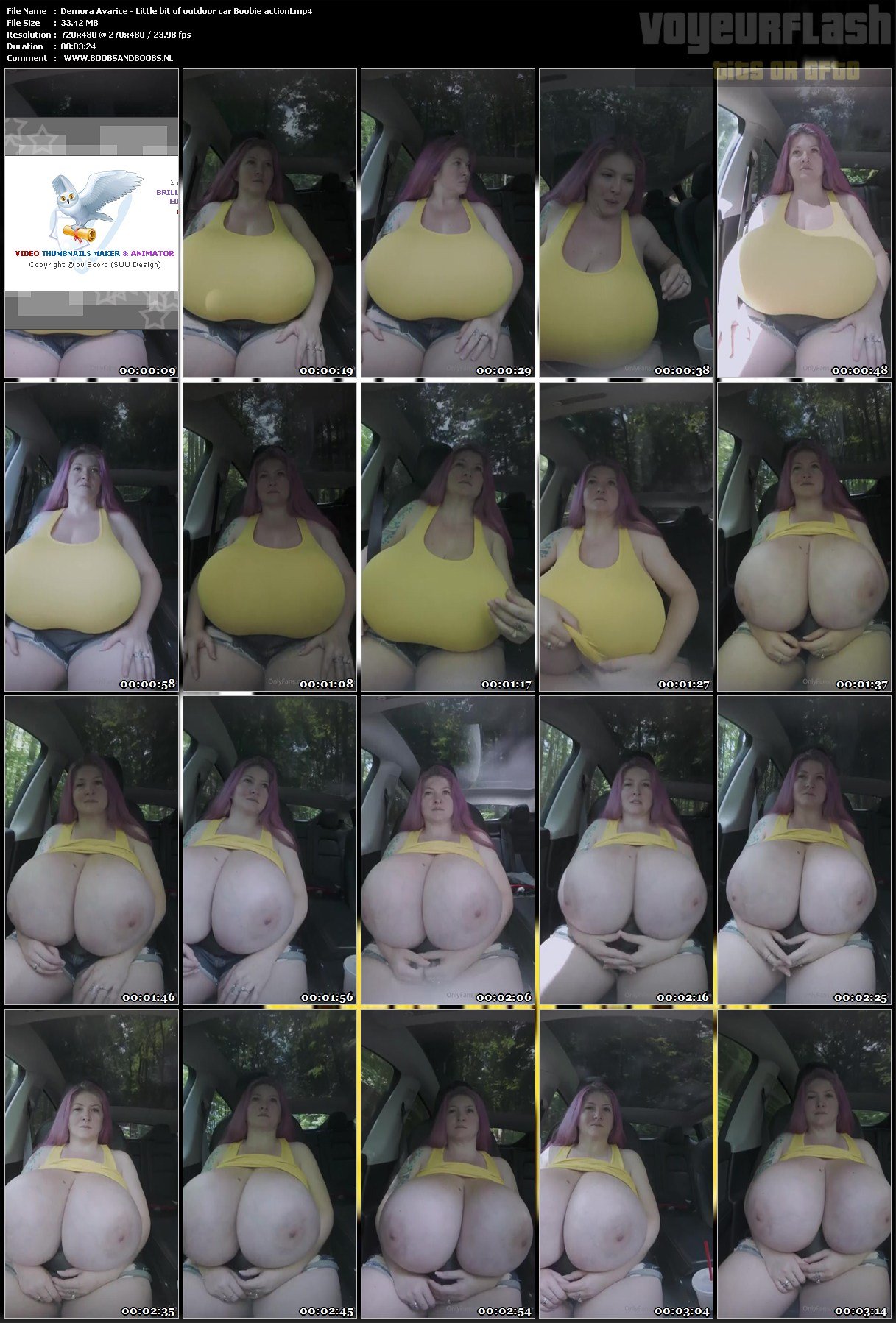 Demora Avarice - Little bit of outdoor car Boobie action!.mp4.jpg