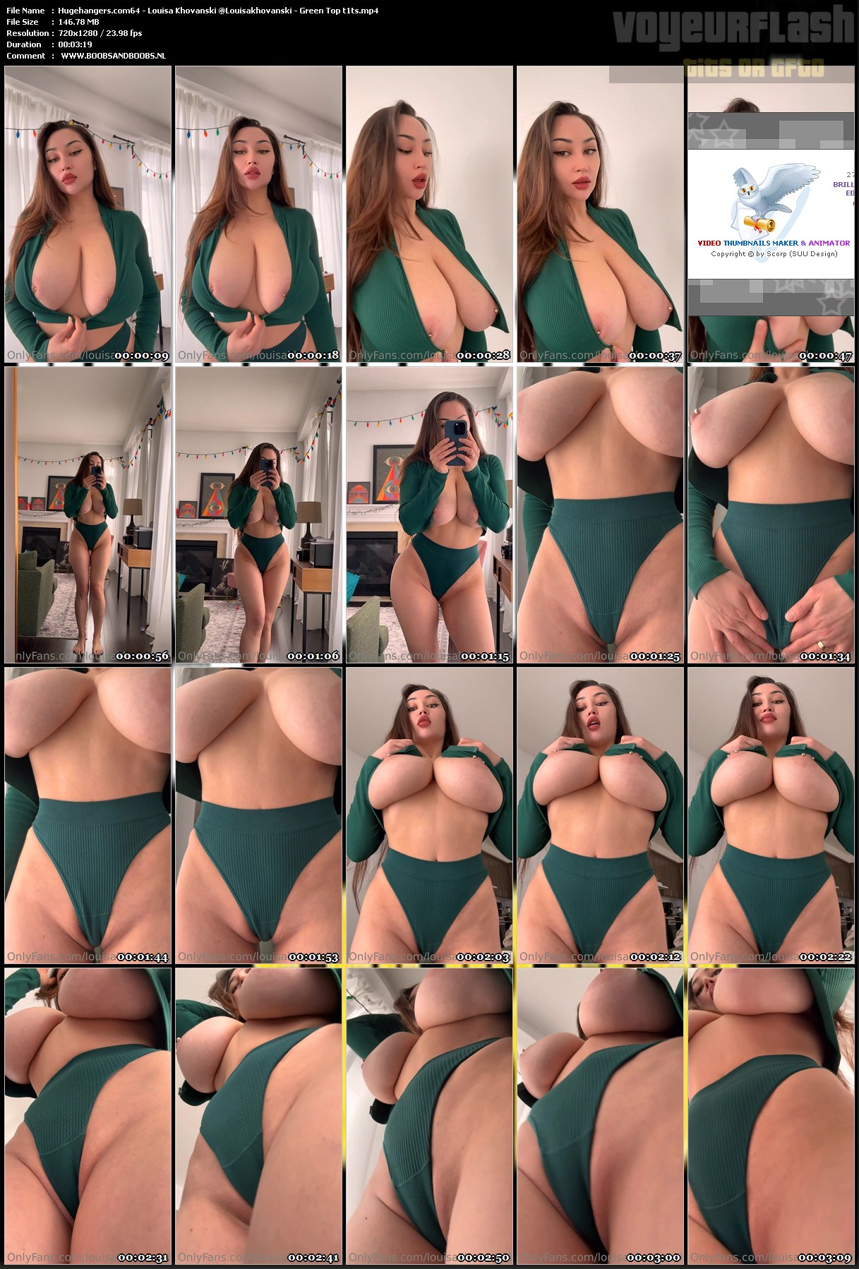 Hugehangers.com64 - Louisa Khovanski @Louisakhovanski - Green Top t1ts.mp4.jpg